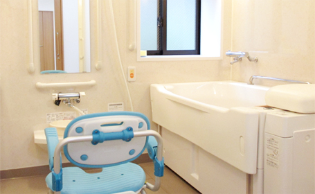 サービス付き高齢者向け住宅アンジェス彦根1階浴室写真